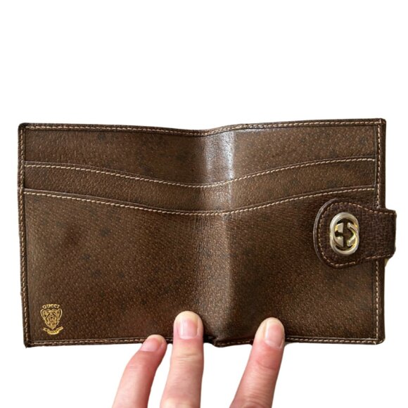 Vintage Gucci Leather Wallet Billfold 3.0 - Picture 3 of 6